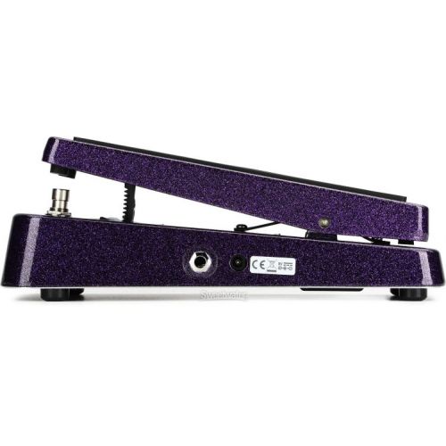  Dunlop KH95X Kirk Hammett Signature Cry Baby Wah Pedal with Patch Cables - Purple