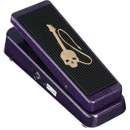  Dunlop KH95X Kirk Hammett Signature Cry Baby Wah Pedal with Patch Cables - Purple