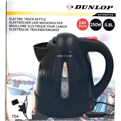  Dunlop Wasserkocher 24V 250W 0,8 Liter Tee Camping LKW Boot Maschine Bus 24 Volt