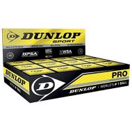 /Dunlop Official Pro Elastic Hydrocarbon Polymer Squash Balls