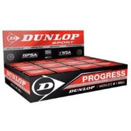 Dunlop DUNLOP Progress Squash Ball 12 Pack Red -