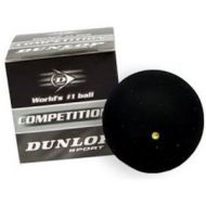 Exercise Gear, Fitness, Dunlop Competition - Single Yellow Dot Squash Ball Shape UP, Sport, Training