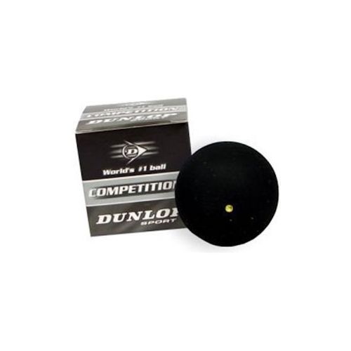  Exercise Gear, Fitness, Dunlop Competition - Single Yellow Dot Squash Ball Shape UP, Sport, Training