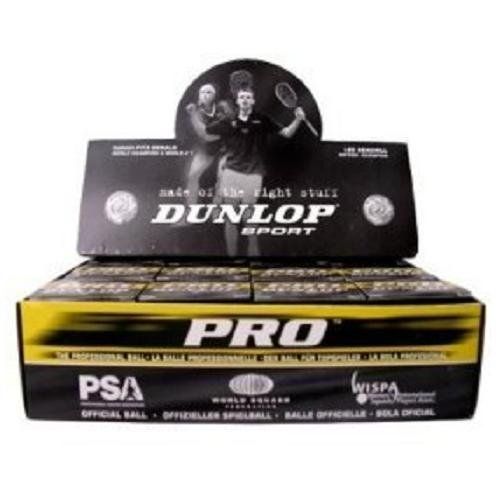  Dunlop Sports Pro Hi Alititude Squash Ball -Dozen Pack