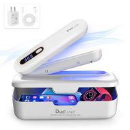 DuoLuxe UV Light Sanitizer Box - UV Light Sanitizer Wand - Multi-Functional UV Sterilizer, Phone Sanitizer - Kills 99.9% of Bacteria & Virus - Portable, Rechargeable, Ultraviolet L