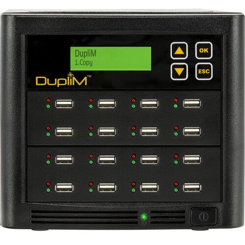  DupliM 15-Target USB Copy Tower Flash Drive Duplicator