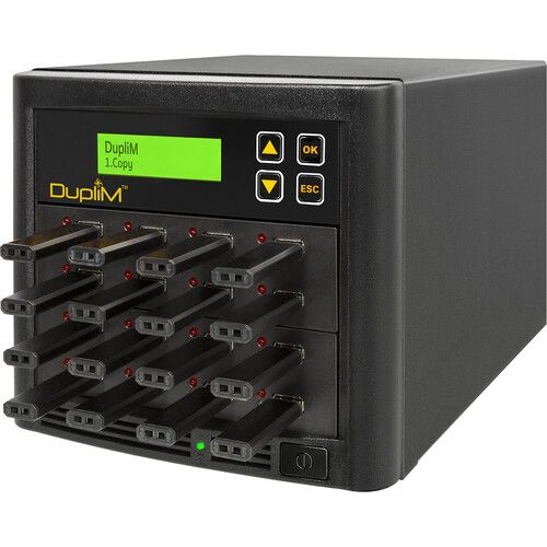  DupliM 15-Target USB Copy Tower Flash Drive Duplicator