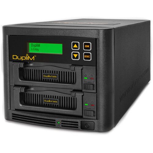  DupliM SSD HDD Copy Tower SATA IDE Hard Disk Drive Duplicator and Sanitizer