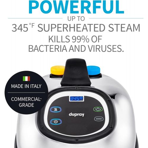  [아마존베스트]Dupray Hill Injection Commercial Steam Cleaner - Silver