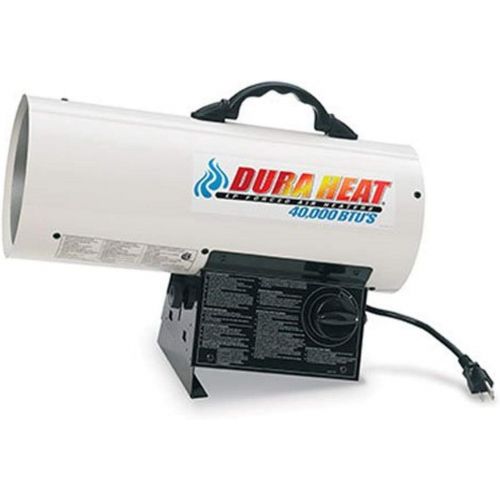  Dura Heat Propane Forced AIR Heater, 40,000 BTU, White