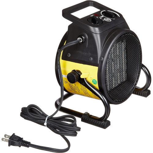  Dura Heat EUH1465 Pivoting Base 5,120 BTU Electric Forced Air Heater, Yellow