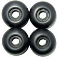 Skateboard WHEELS Blank 50mm BLACK Dura Rollers