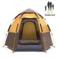 Dura-Tent, Family Camping Tents Accommodate 5-6 Person, Waterproof and Automatic Instant Pop Up (Easy Setup) Tent, 4 Seasons to Use for Outdoor, Hiking, Camping, Travel, Beach, Fam