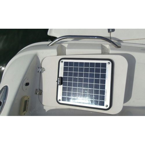  DuraVolt NOW 20 Watts. Trolling Motor 24V battery charger- 12 Amp Trickle Solar Charger - Self Regulating - Boat Marine Solar Panel - No experience Plug & Play Design. Dimensions 14.1 in x