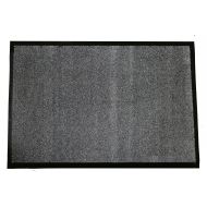 Durable Corporation Durable Wipe-N-Walk Vinyl Backed Indoor Carpet Entrance Mat, 4 x 6, Charcoal