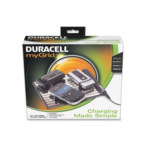  Duracell myGrid Charger Pad Cell Phone Starter Kit (DURPPS5US0001) Category: Cellular Cables, Batteries and Power Supplies