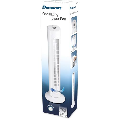  Duracraft DO1100E Oszillierender Turmventilator, 4