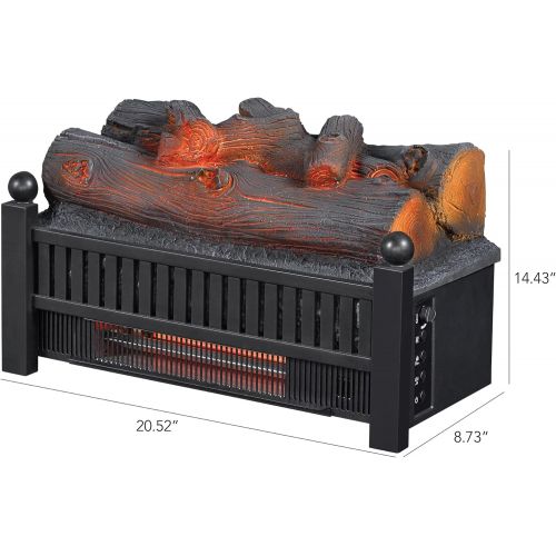  [아마존베스트]Duraflame ElectricLog Set Heater (Infrared with Sound)