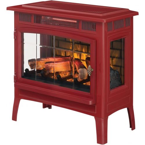  Duraflame Infrared Quartz Electric Stove Heater with 3D Flame Effect, Cinnamon