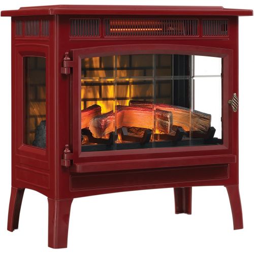  Duraflame Infrared Quartz Electric Stove Heater with 3D Flame Effect, Cinnamon
