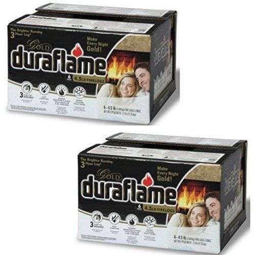  Duraflame 4577 Ultra Premium Firelogs, 4.5 Pound, (12 Pack)