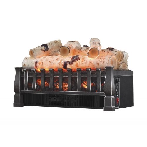  Duraflame Electric Duraflame DFI021ARU-05 Electric Log Set Heater with Realistic Ember Bed, Antique Bronze