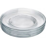 Duralex Lys Clear 7.5 Inch Desert Plate, Set Of 6 by Duralex