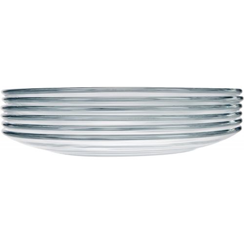  Duralex Lys Clear 7.5 Inch Desert Plate, Set Of 6 by Duralex