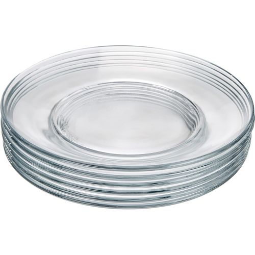  Duralex Lys Clear 7.5 Inch Desert Plate, Set Of 6 by Duralex