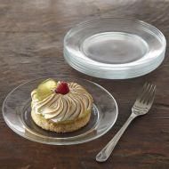 [아마존베스트]Duralex Made In France Lys 7 1/2 Inch Clear Dessert Plate, Set of 6