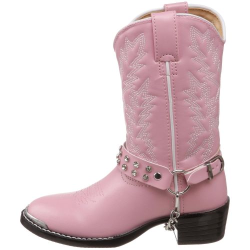  Durango Lil Pink N Chrome BT568 Western Boot (Toddler/Little Kid/Big Kid)