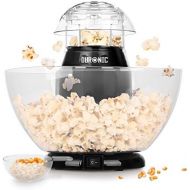 [아마존베스트]Duronic POP50 Popcorn Machine Hot Air Without Fat & Oil 1200 Watts Including Measuring Cup for 50 Grams of Corn Removable Bowl Oil Free Popcorn Low Calorie