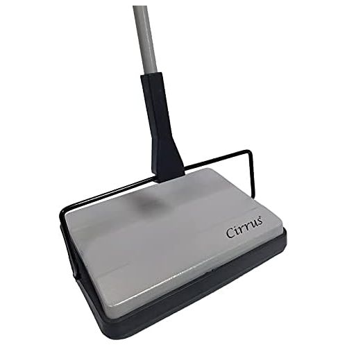  [아마존베스트]Dust Care DC 1001 Non Electric Commercial Grade Carpet Sweeper with Clean Out Comb On-Board, 3 Brush System