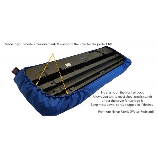  Dust Covers For You! Yamaha Synthesizer MX61 Music Keyboard Dust Cover by DCFY | Nylon - Padded