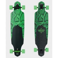 Dusters Channel Snakeskin Longboard Complete Sz 38in Neon Green