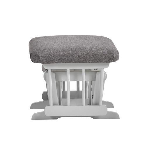  Dutailier ULTRAMOTION Glider Multi-Position Recline Sleigh and Ottoman Combo, GreyDark Grey