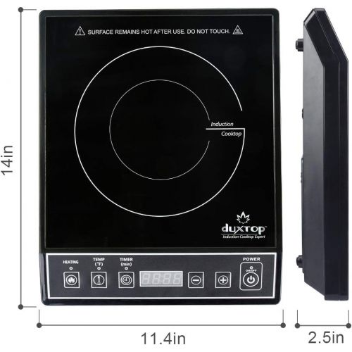  [아마존 핫딜]  [아마존핫딜]Secura 9100MC 1800W Portable Induction Cooktop Countertop Burner, Black