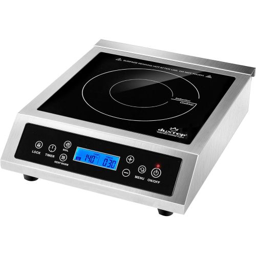  [아마존베스트]Duxtop Professional Portable Induction Cooktop, Commercial Range Countertop Burner, 1800 Watts Induction Burner with Sensor Touch and LCD Screen, P961LS/BT-C35-D