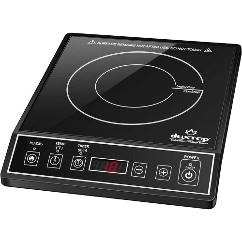  [아마존베스트]Duxtop 1800W Portable Induction Cooktop Countertop Burner, Black 9100MC/BT-M20B