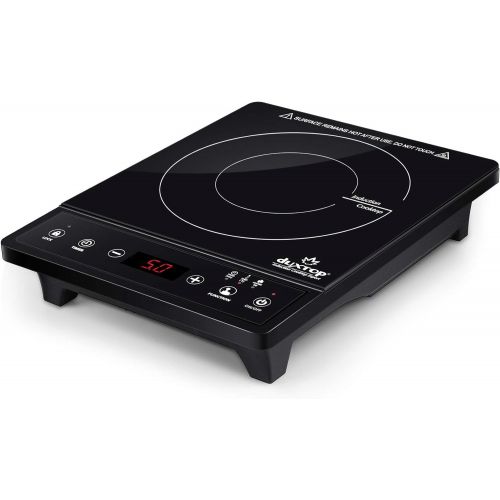  [아마존베스트]Duxtop Portable Induction Cooktop, Countertop Burner, Induction Burner with Timer and Sensor Touch, 1800W 8500ST E210C2