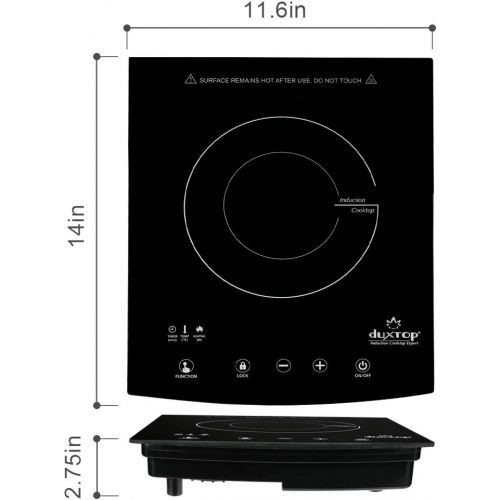  Secura DUXTOP 1800W Portable Induction Cooktop Countertop Burner
