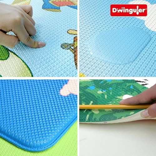  Dwinguler Eco-friendly Kids Play Mat - Polka Dots (Large)