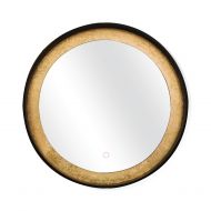 Dyconn Faucet Apollo Circle Round LED Wall Mounted Backlit Vanity Bathroom LED Mirror with Touch On/Off Dimmer & Anti-Fog Function (32 Diameter)