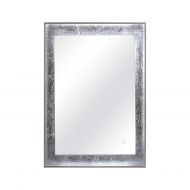 Dyconn Faucet Apollo 6400K LED Wall Mounted Backlit Vanity Bathroom Mirror with Touch On/Off (24 W X 32 H)