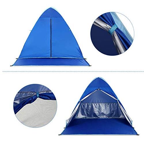  Dylisy dylisy Leichte Uv-Schutz Strand Zelt Outdoor Camping Zelt Markise Automatische Instant Pop Up Strand Zelt Sun Shelter Cabana