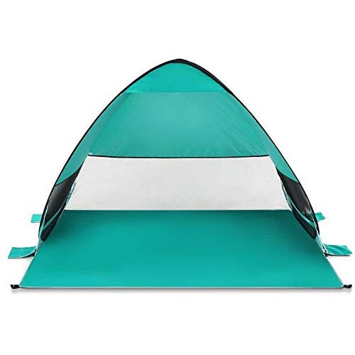  Dylisy dylisy Automatische Up Strandzelt Cabana Tragbare UPF 50+ Sun Shelter Camping Angeln Baldachin Outdoor Camping Wandern Zelte