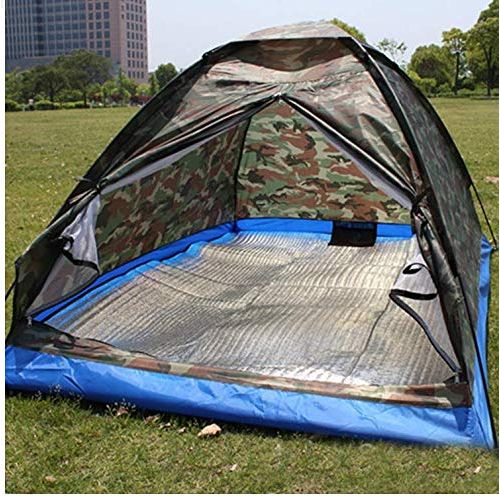  Dylisy dylisy Single Layer 2 Menschen Wasserdichte Tarnung Camping Wandern Zelt leichte Reise Angeln Zelt