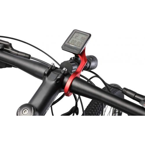  Dymoece Out Front Combo Mount,Bicycle Handlebar Mount for Wahoo Elemnt,Elemnt Bolt,Elemnt Mini and Bike Lights,Compatible Handlebar Sizes 31.8mm 25.4mm