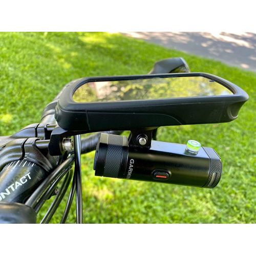  [아마존베스트]Dymoece Bicycle Mount Out Front for Garmin Edge 130 200 500 510 520 800 810 820 1000 1030 Touring GoPro and Sports Action Camera