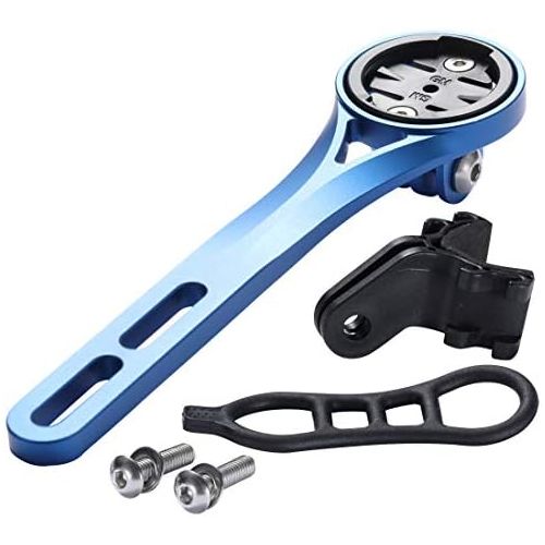  [아마존베스트]Dymoece Integrated Bicycle Computer Mount Aluminium Alloy for Road Bike, Compatible with Garmin Edge 130 200 500 510 520 810 820 1000 1030, GoPro Camera and Lamp